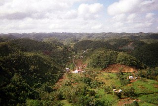 Photo of lush mountain scenery goes here. 