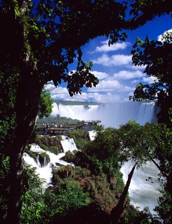 Photo of Iguazu Falls goes here.