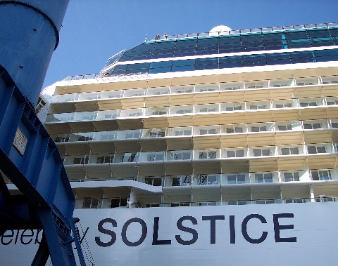 Photo of Celebrity Solstice goes here.