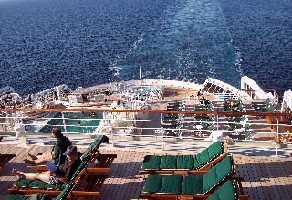 Photo of QM's stern pool goes here.