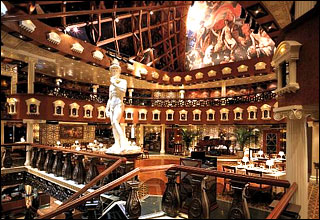 Photo of David and Supper Club on the Carnival Pride goes here.