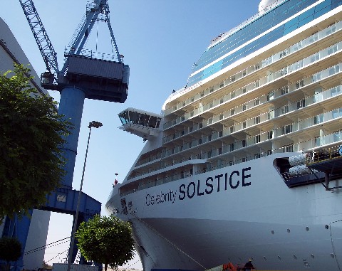 Photo of Celebrity Solstice goes here.