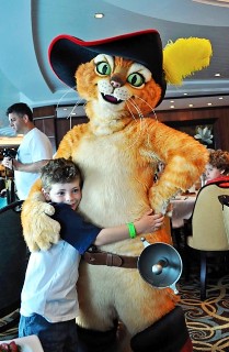 Photo of Jack with Puss character goes here.
