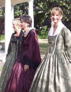 Photo of southern belles goes here.