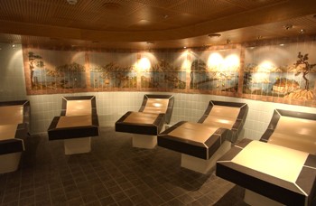 Photo of the Lotus Spa is shown here.