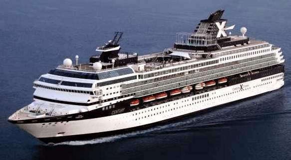Photo of the exterior of Celebrity Century goes here.