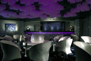 Celebrity's Ice Bar is Shown in a Photo here.