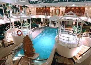 Photo of Coral Princess Magradome area with pool goes here.