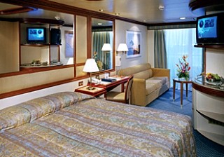 Photo of a suite on Coral Princess goes here.