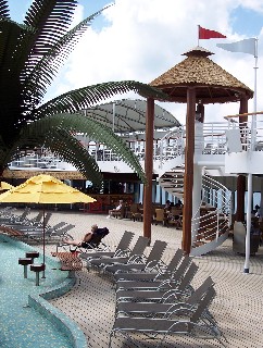 Photo of tropical pool area goes here.