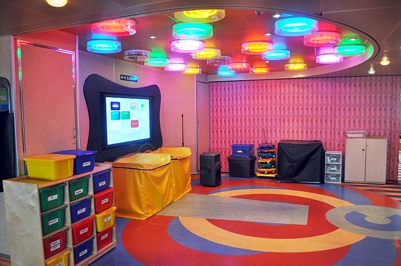 Photo of Camp Carnival play and movie area goes here.*