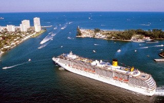 Photo of Costa ship sailing from Port Everglades goes here.