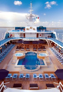 Photo of the pool deck goes here.