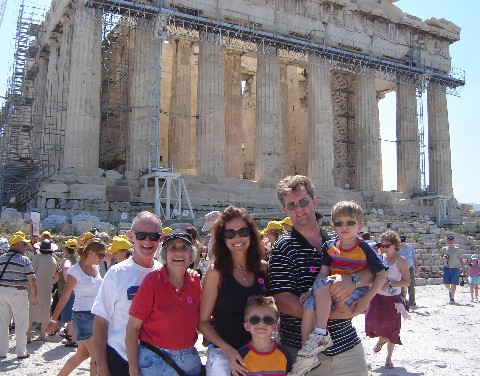 Photo of family group on a cruise line shore trip goes here.