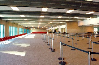 Photo of the Erato Street Cruise Terminal interior goes here.