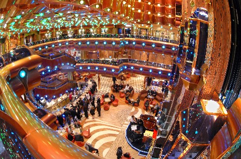 Photo of multi-level atrium goes here.