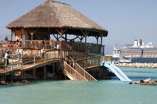 Photo of the Grand Cabana on Half Moon Cay goes here.