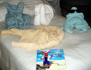 Photo of Towel Animals goes here. 