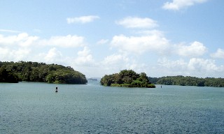 Photo of Gatun Lake goes here.
