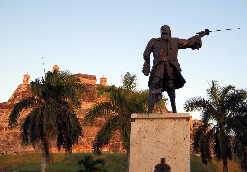 Photo of Fortress and defender statue goes here.