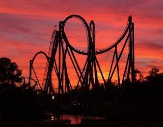 Photo of Led Zeppelin coaster at Hard Rock Park, Myrtle Beach, SC, goes here.