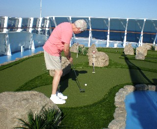Photo of putting course goes here.