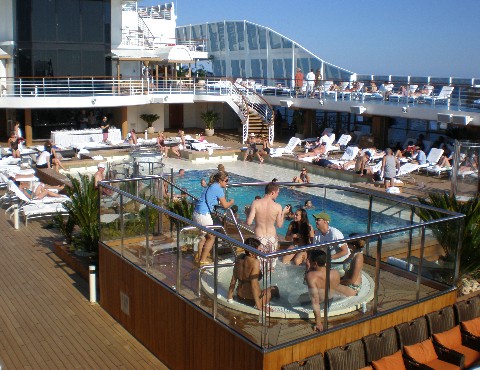 Photo of pool deck on Marina goes here.
