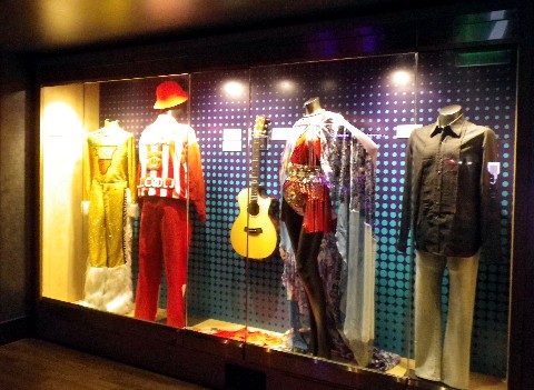 Photo of costumes including a red one from L.L. Cool J goes here.*