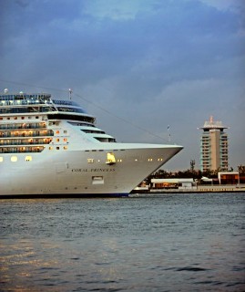 Photo of Coral Princess at Port Everglades goes here.