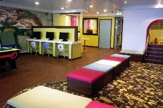 Photo of Children's Facility onboard Royal Princess is shown in this photo.*
