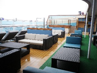 Photo of outdoor teen area goes here.*