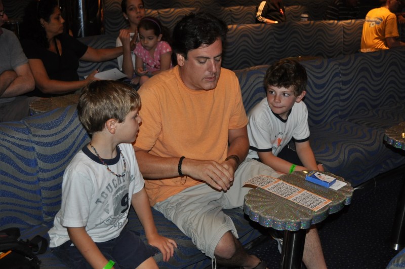 Photo of Joe and kids playing bingo goes here.*