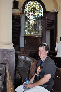 Photo of church interior in Falmouth goes here.