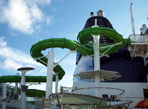 Photo of water park ride goes here.