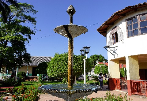 Photo of town square goes here.