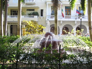 Photo of Bolivar Plaza goes here.