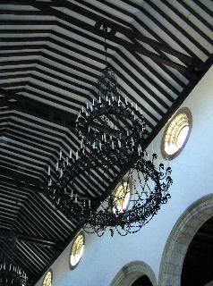 Photo of Cathedral ceiling goes here.