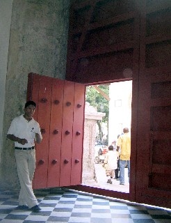 Photo of Cathedral door goes here.