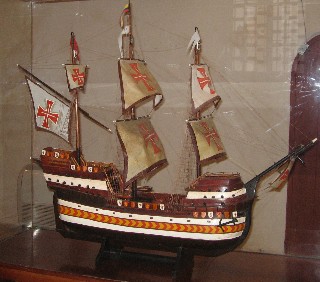 Photo of ship model goes here.