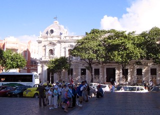 Photo of cathedral square goes here.
