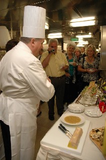 Photo of the galley is shown here.