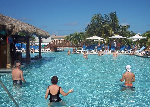 Photo of swimming pool at Grand Turk Cruise Center goes here.