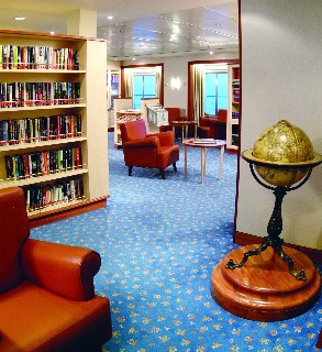 Photo of Library on Seven Seas Mariner