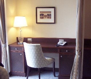 Photo of desk area goes here.
