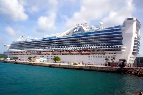 Photo of Caribbean Princess goes here.