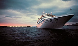 Photo of Seabourn ship goes here.